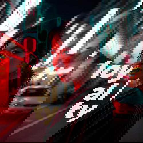 Label image background