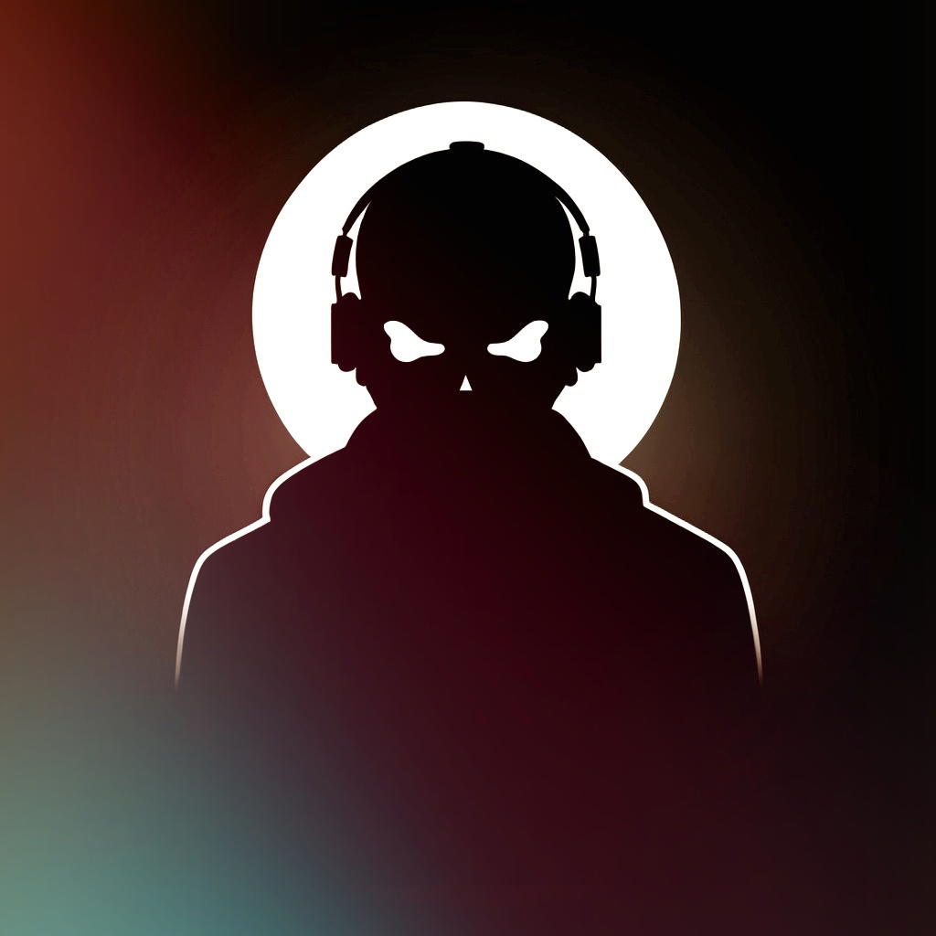 Label image background