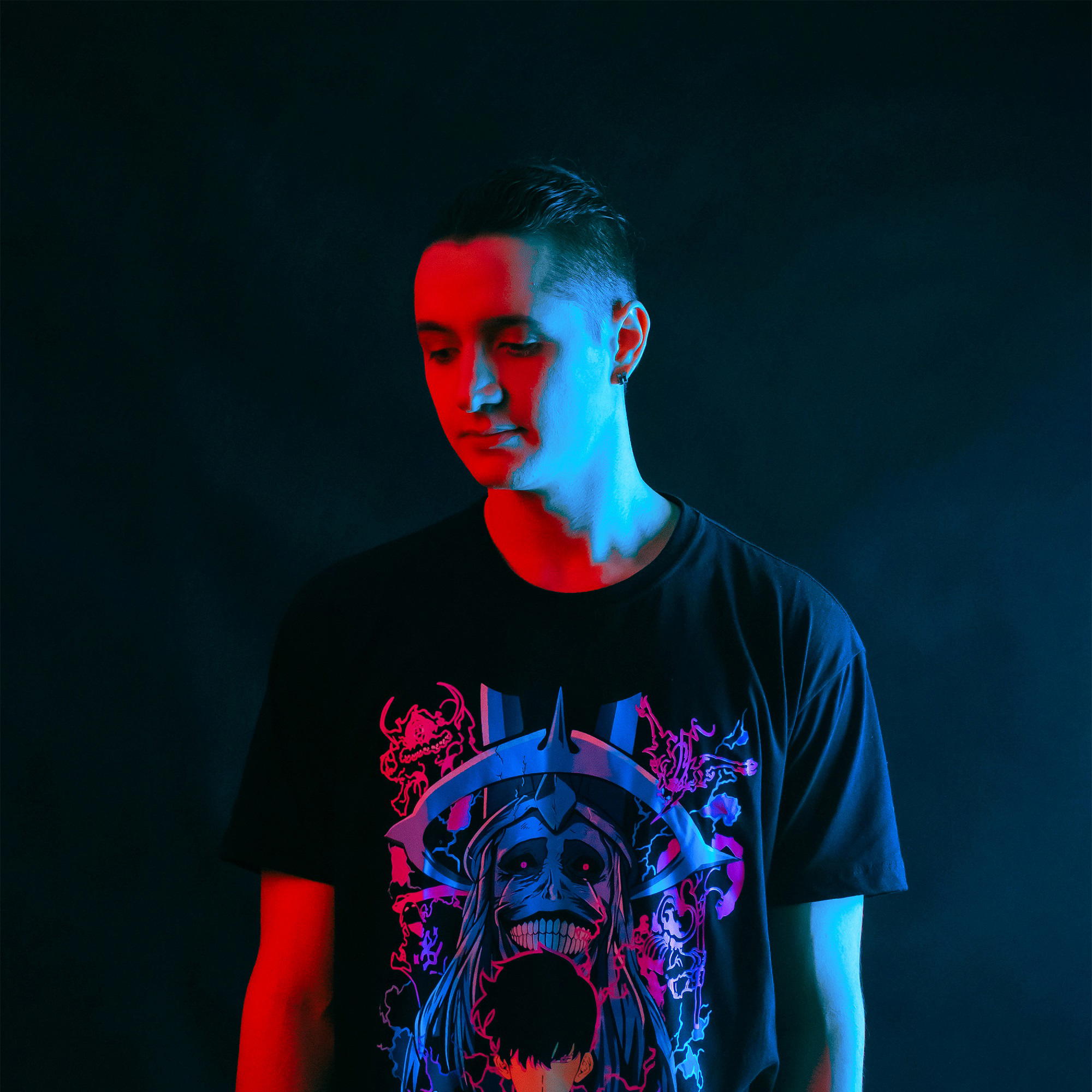 Label image background