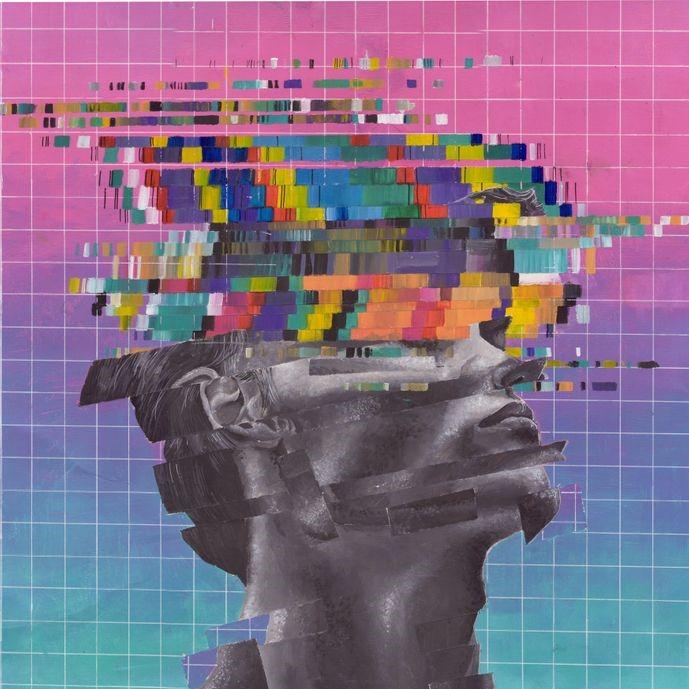 Label image background