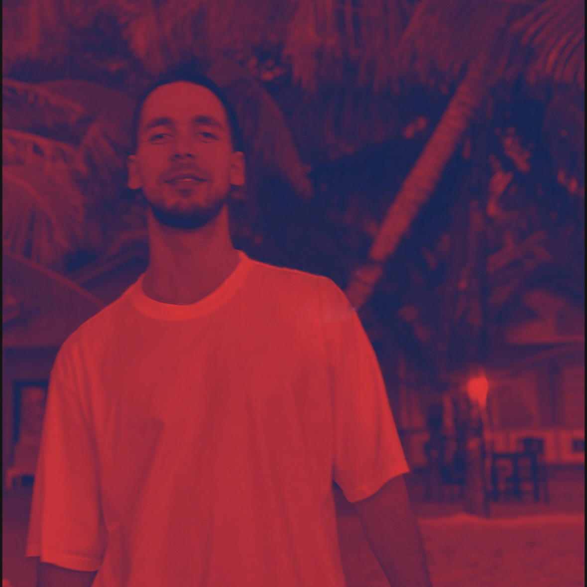 Label image background
