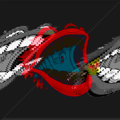 Label image background