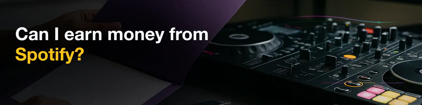 House of Tracks blog banner for Can I earn money from Spotify?