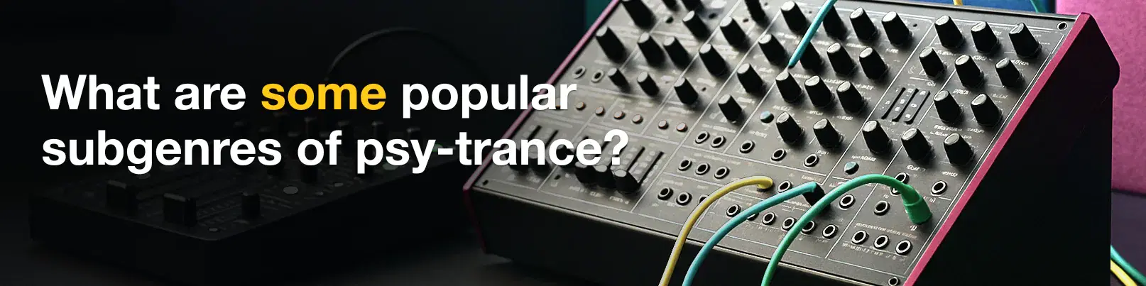 House of Tracks blog banner for What are some popular subgenres of psy-trance?