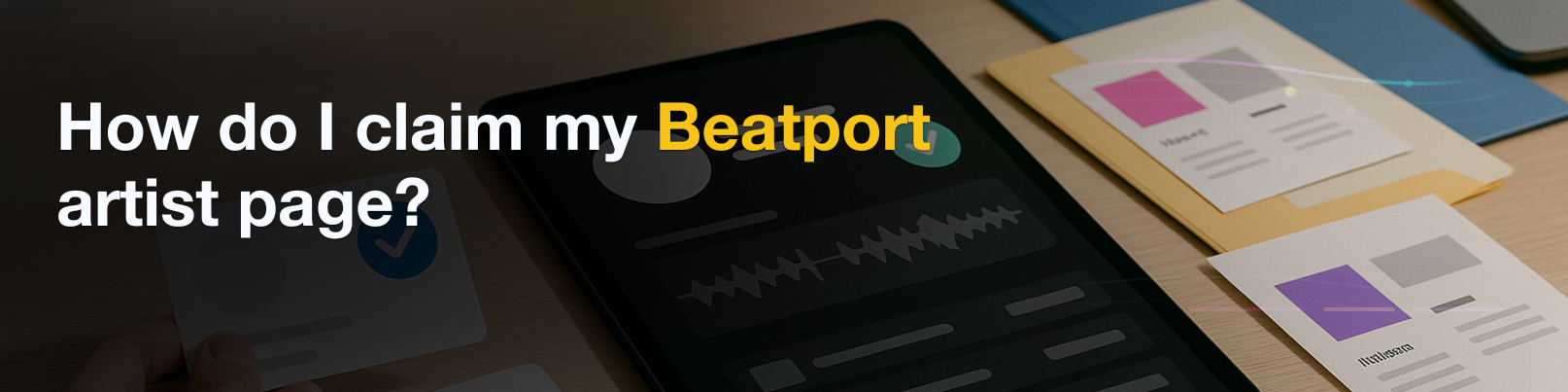House of Tracks blog banner for How do I claim my Beatport artist page?