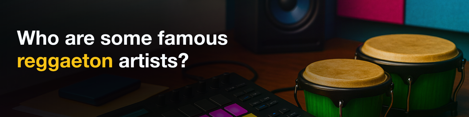 House of Tracks blog banner for Who are some famous reggaeton artists?