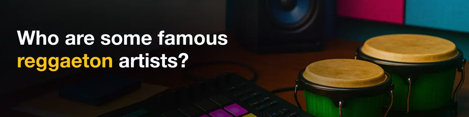 House of Tracks blog banner for Who are some famous reggaeton artists?